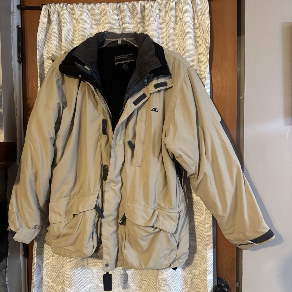 Vintage Y2K American Eagle Outfitters Jacket Mens M AE7 Performance Skiing - Picture 2 of 8
